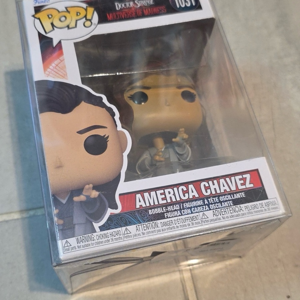 Funko Marvel America Chavez Doctor Strange Bobble Head Figure - In Box Protector - Picture 3 of 5